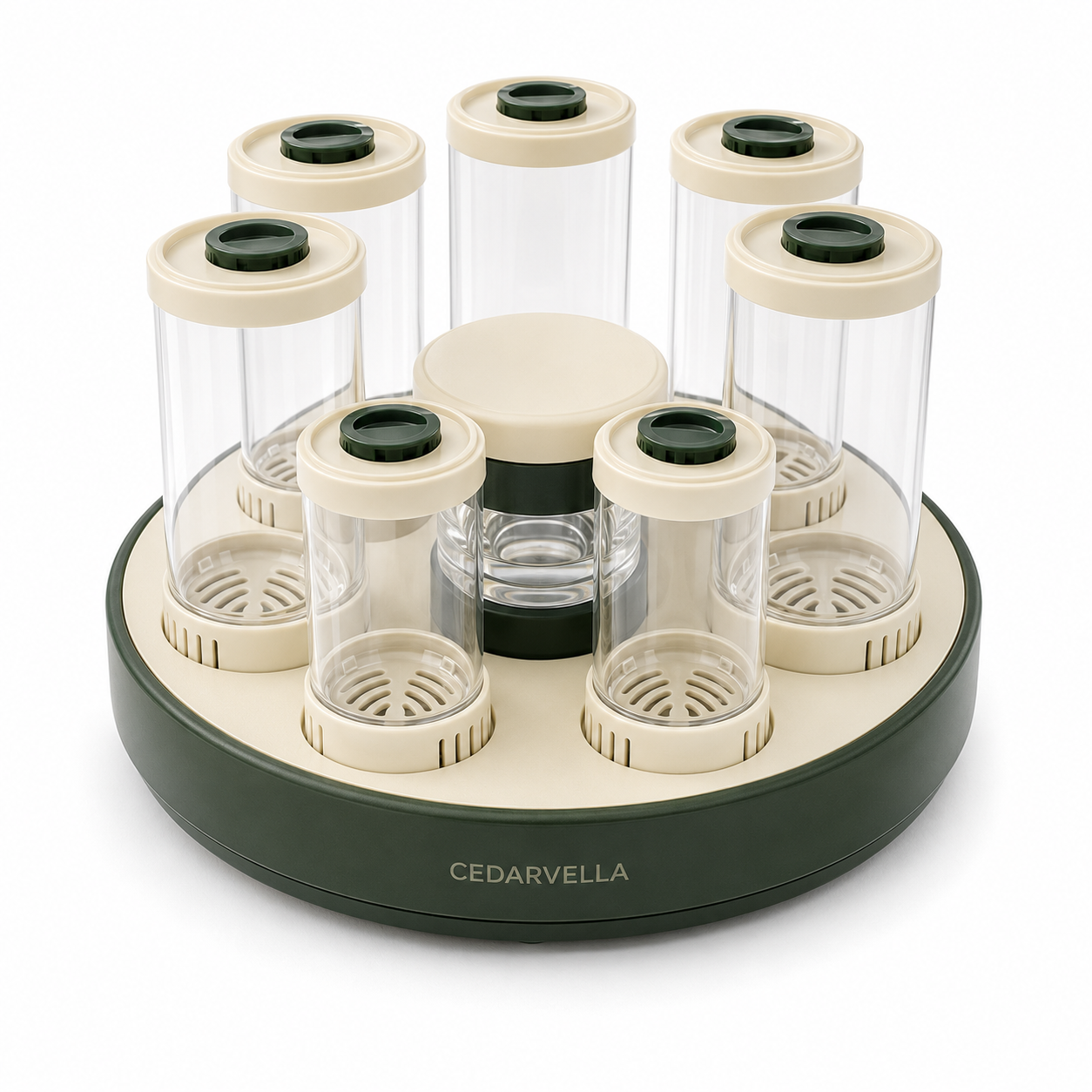 CedarVella™ HerbHalo™ Countertop Herb Keeper